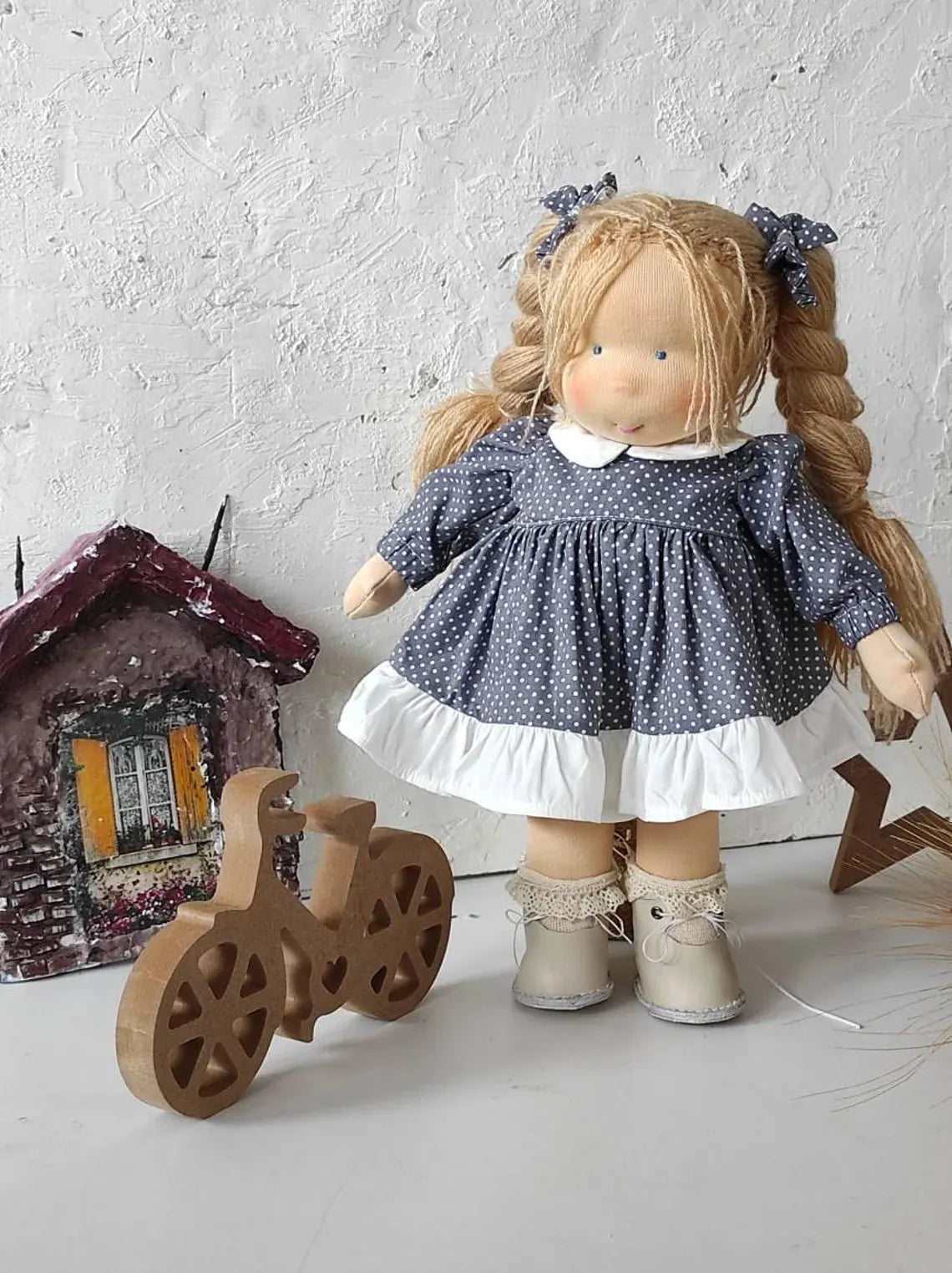 Madison - Waldorf doll,Gift for her,Handmade,Organic,Christmas gift
