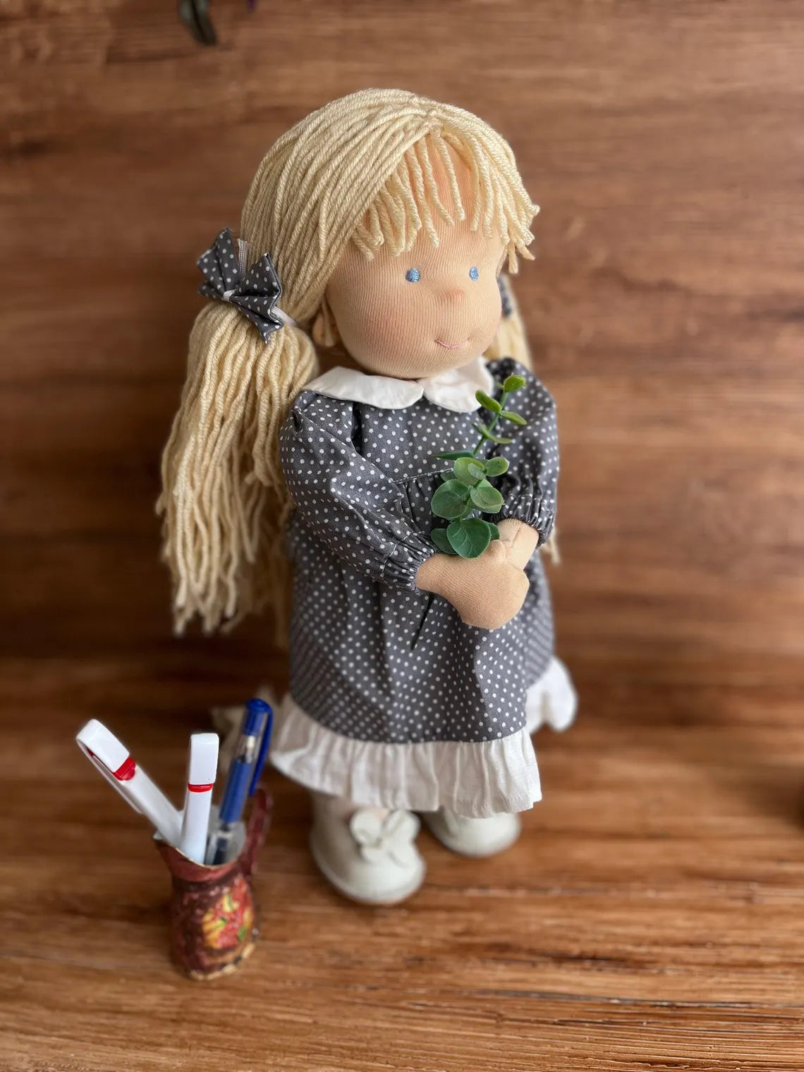 Emily - Waldorf doll,Gift for her,Handmade,Organic,Christmas gift