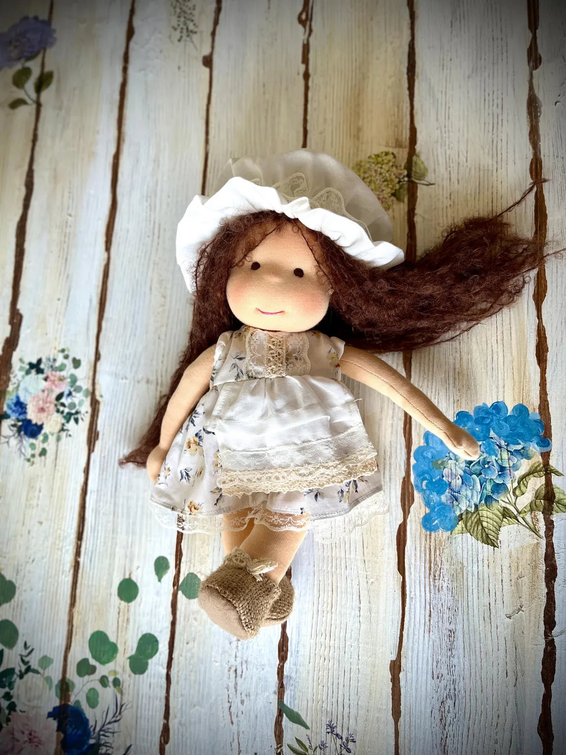 Sophia - Waldorf doll,Gift for her,Handmade,Organic,Christmas gift