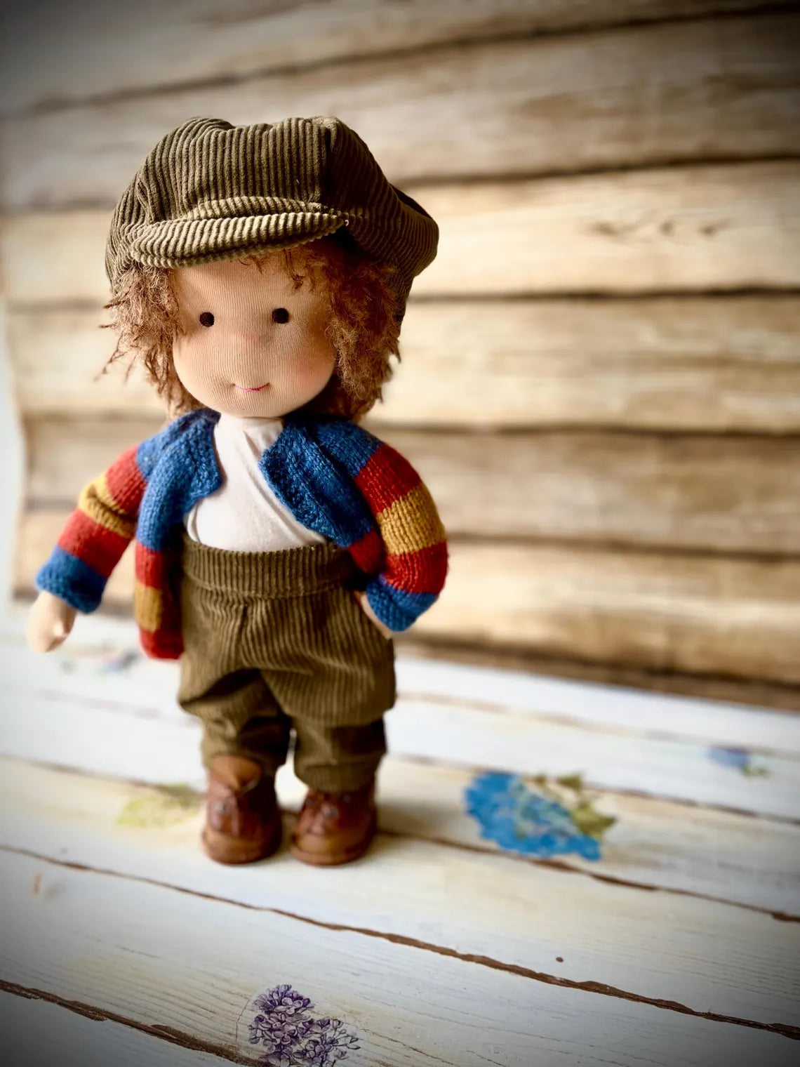 Gentleman Adam - Waldorf doll,Gift for her,Handmade,Organic,Christmas gift