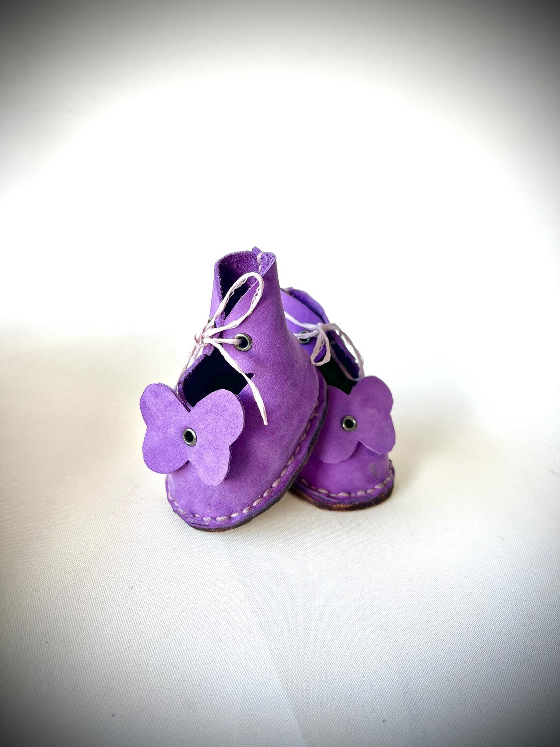 Handmade Waldorf Doll Shoes – Organic Leather Shoes for 14” Dolls