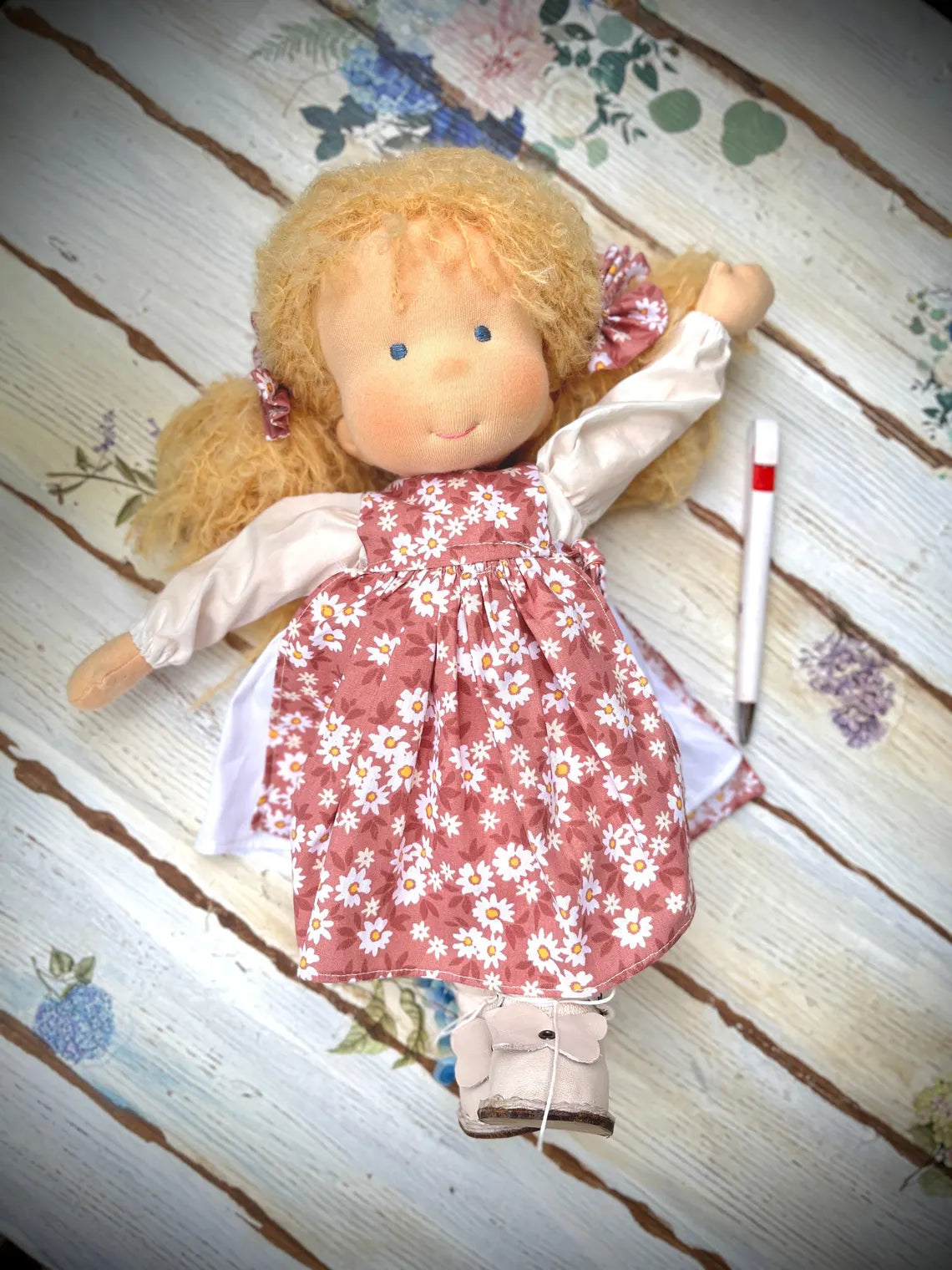 Ava - Waldorf doll,Gift for her,Handmade,Organic,Christmas gift