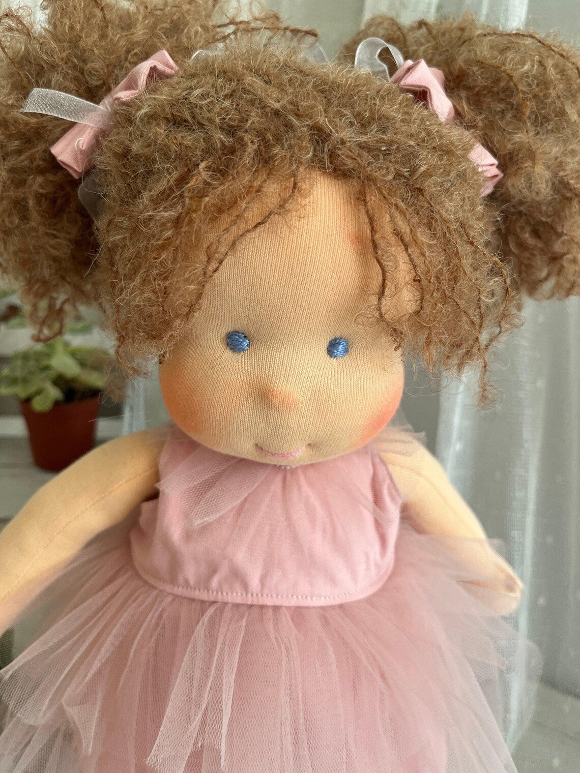 Sara - Waldorf doll,Gift for her,Handmade,Organic,Christmas gift