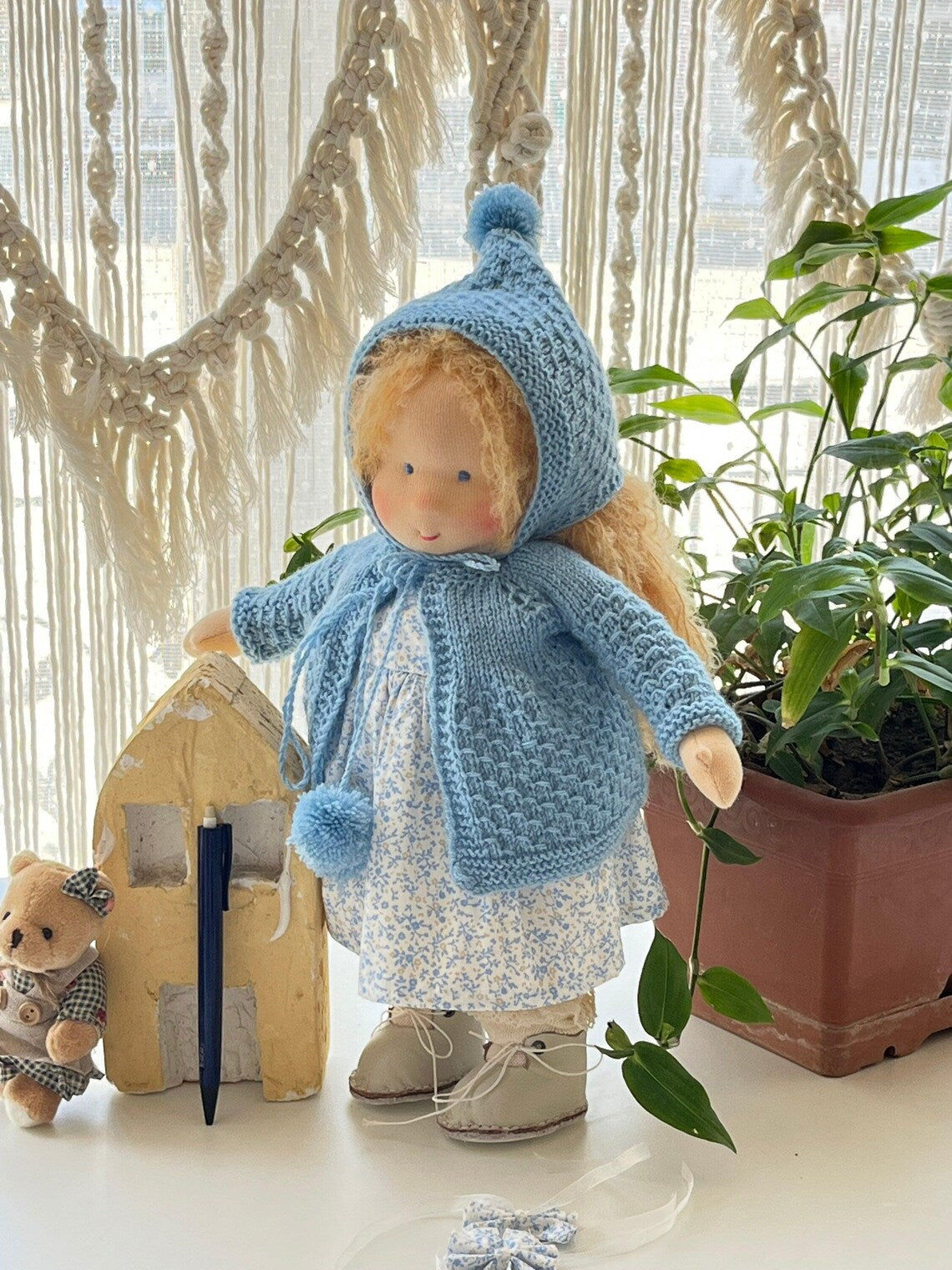 Lily - Waldorf doll,Gift for her,Handmade,Organic,Christmas gift