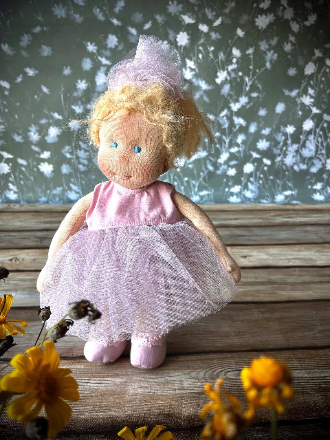 Patricia - Waldorf doll,Gift for her,Handmade,Organic,Christmas gift