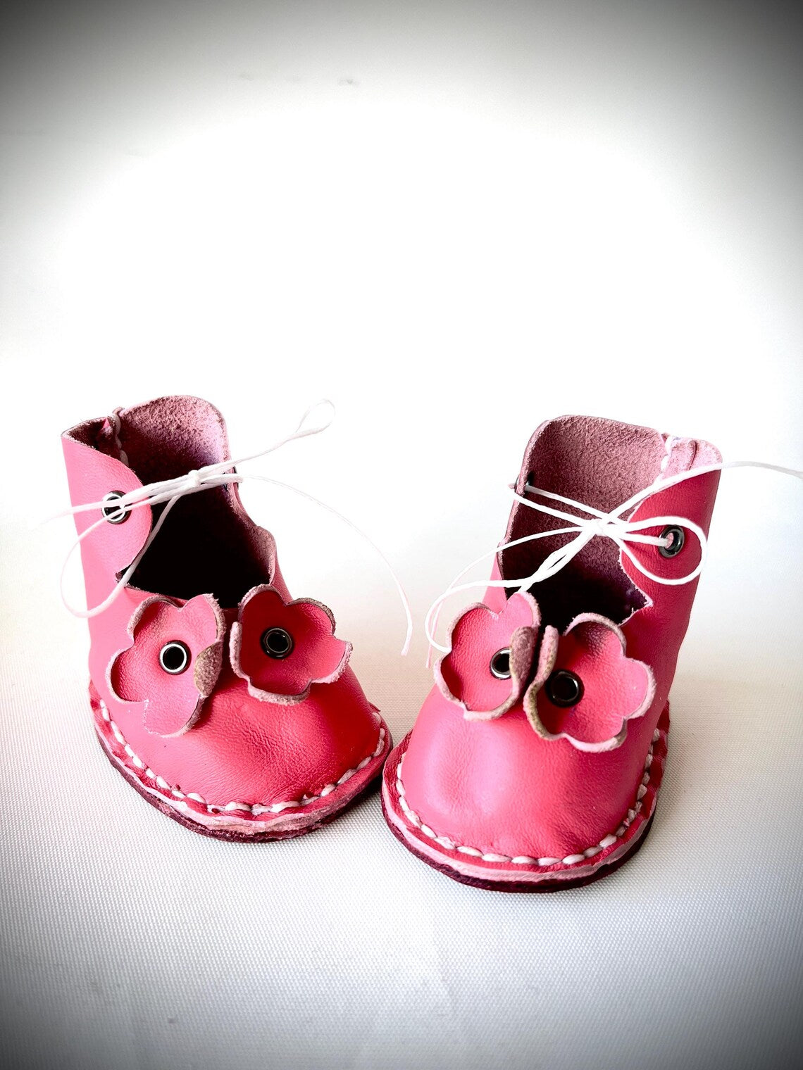Handmade Waldorf Doll Shoes – Organic Leather Shoes for 14” Dolls
