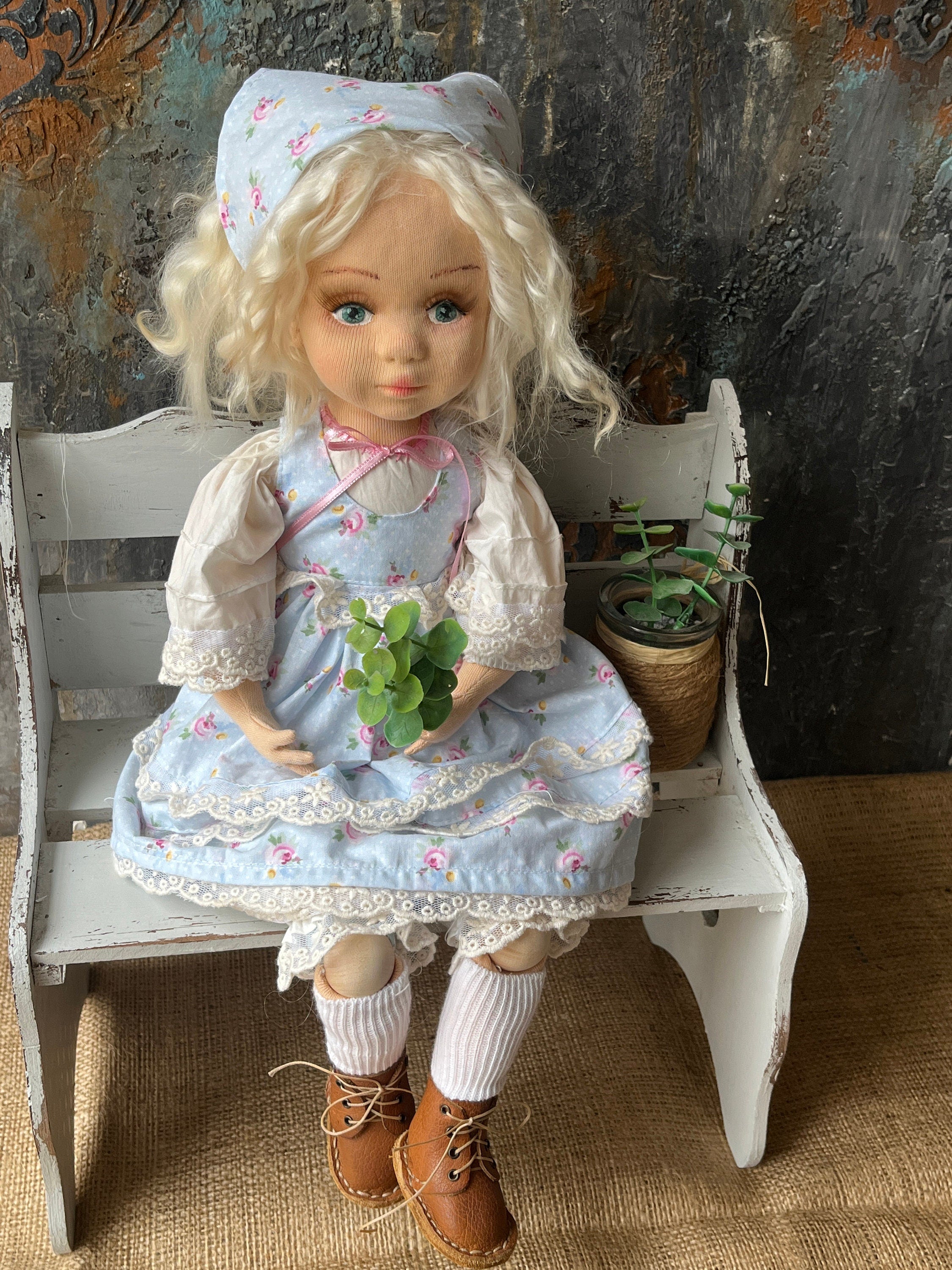 19 inch Art doll,Ooak doll