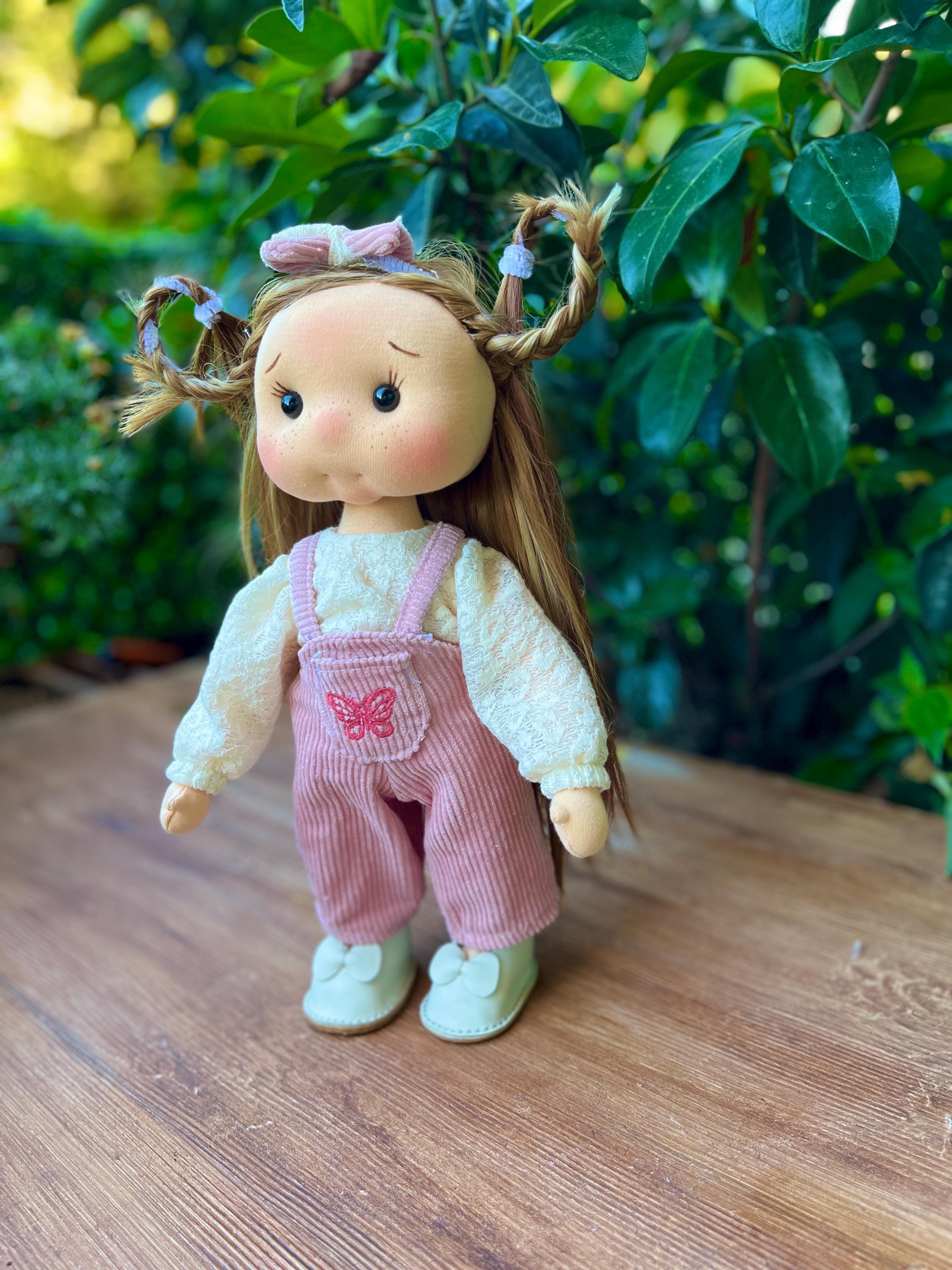 14 inches Waldorf doll,Can sit and stand