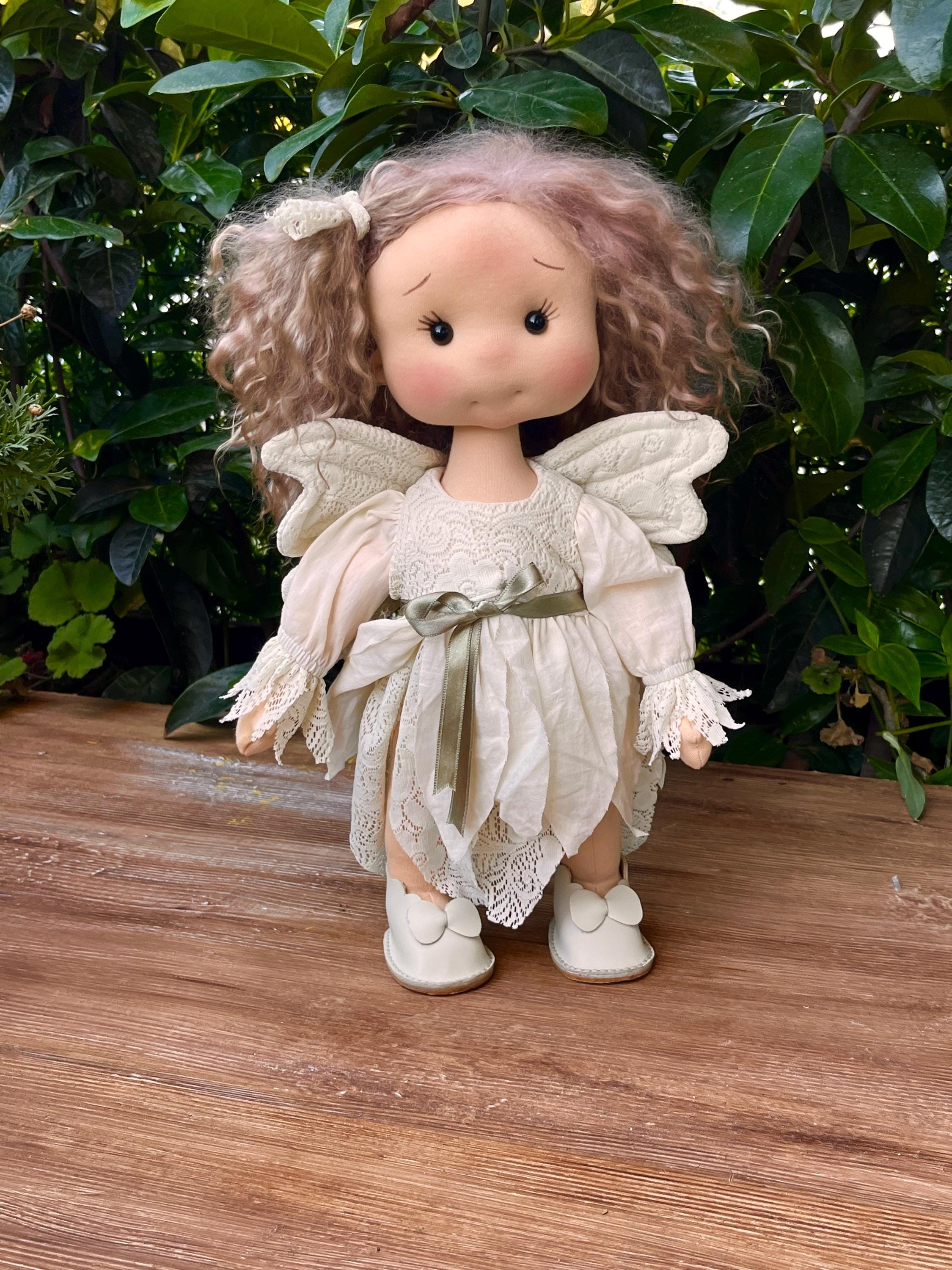 14 inches Waldorf doll,Can sit and stand